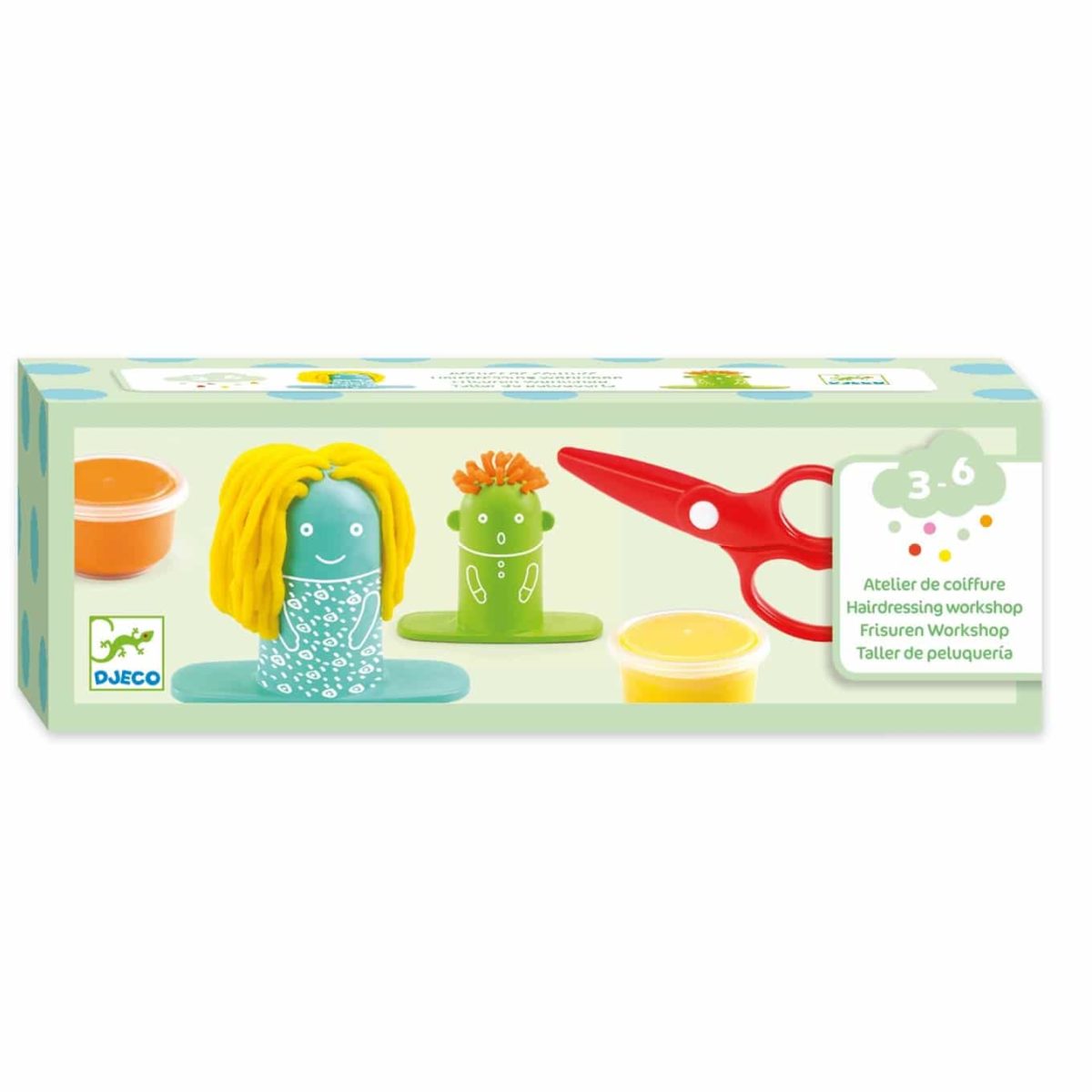 Kreativni set s plastelinom Frizerski salon