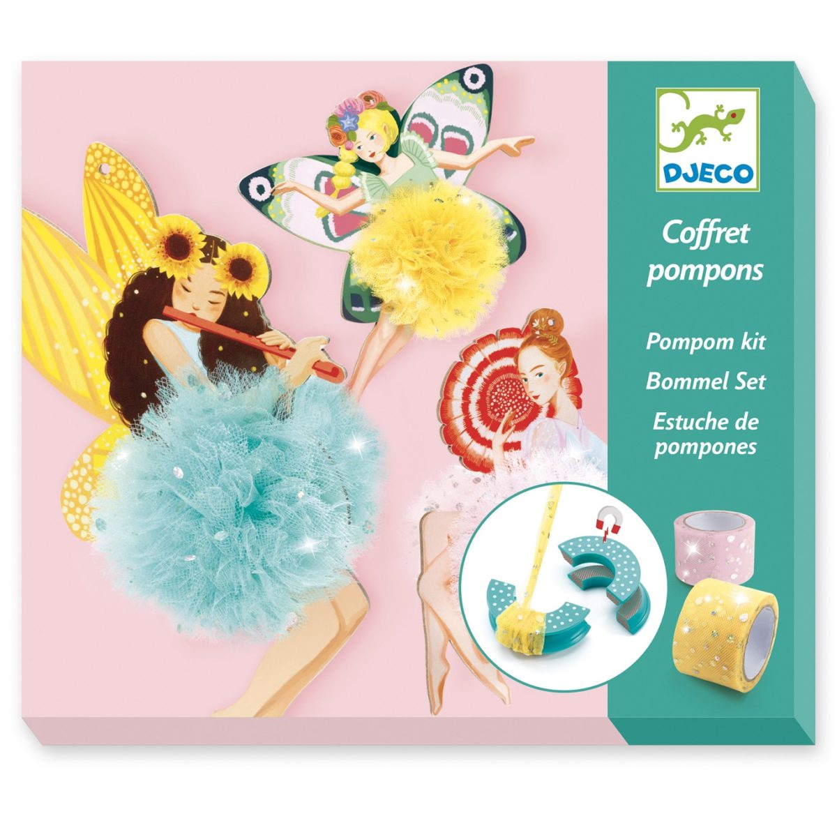 Djeco Set sa pomponima Vile