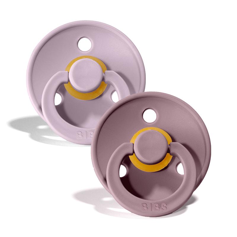 BIBS dude de lux dusky lilac/heather