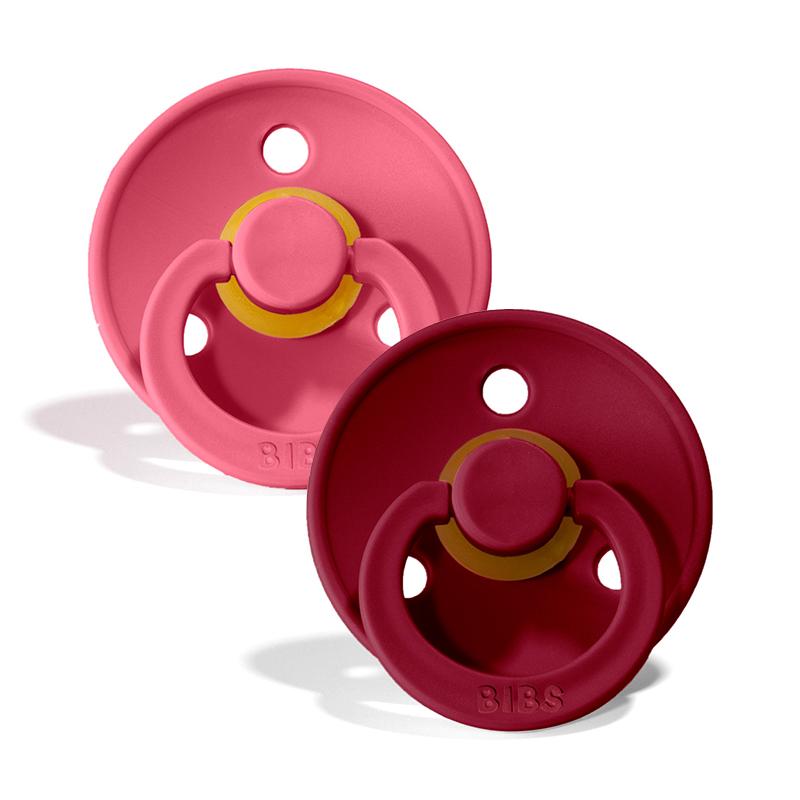BIBS dude colour coral/ruby