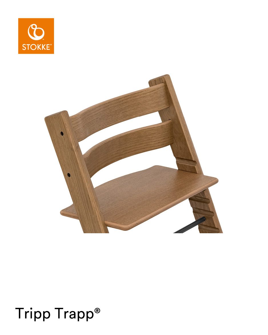 Tripp Trapp® chair Oak Brown.