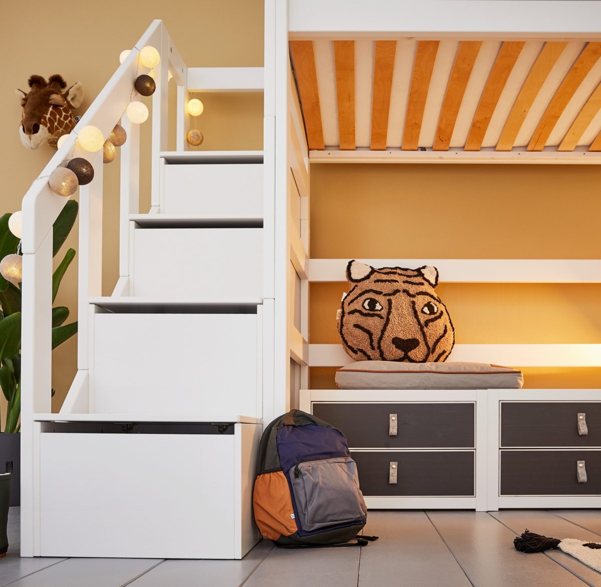 Lifetime Kidsrooms Visoki krevet sa stepenicama - Slika 3