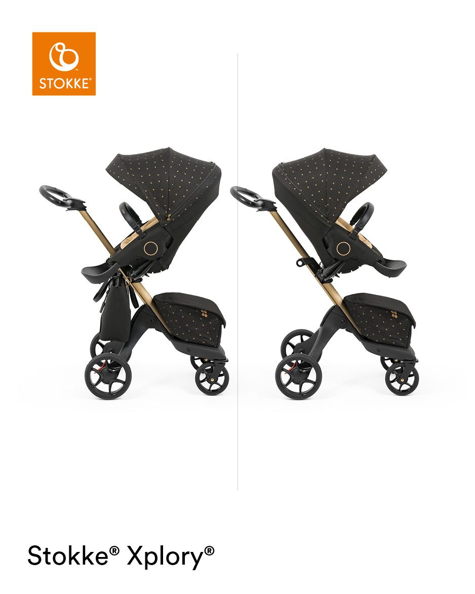 Stokke® Xplory® X Signature, Seat on chassis, Parent facing + forward facing