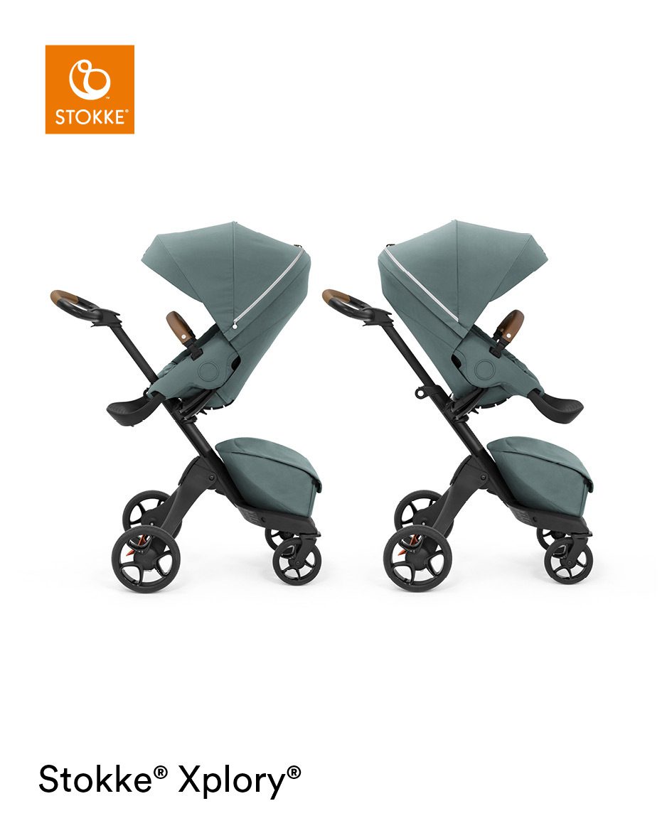 Stokke® Xplory X with seat, Cool Teal
