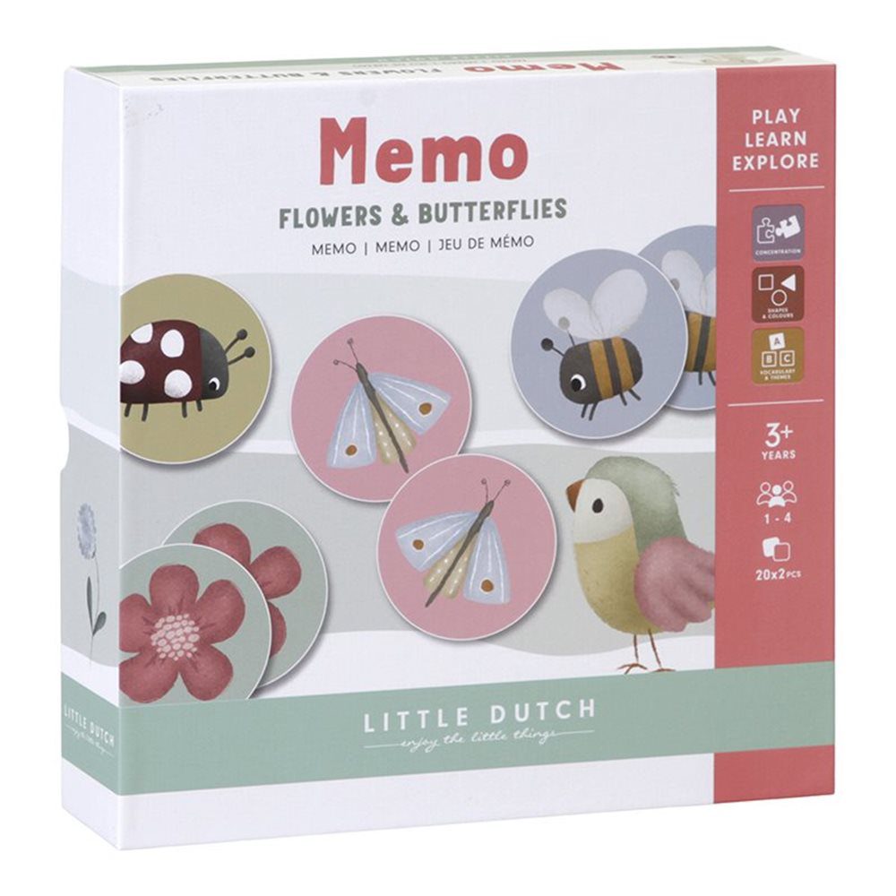 Little Dutch Memory Flowers & Butterflies
