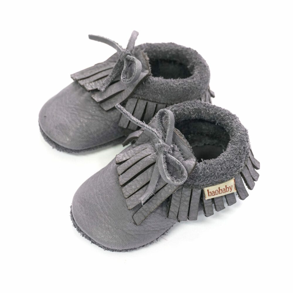 Baobaby Cipelice Mokasine Sive