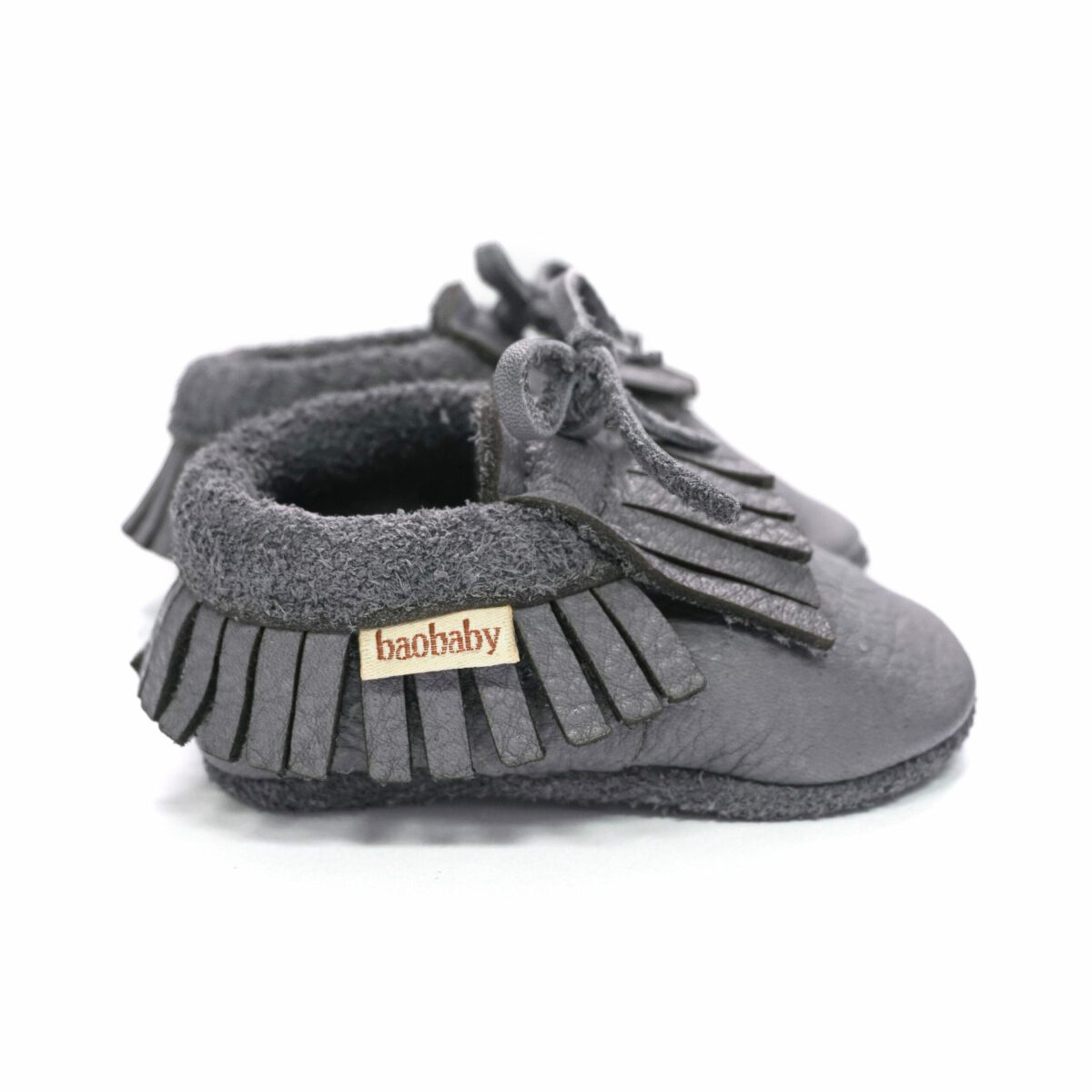 Baobaby Cipelice Mokasine Sive