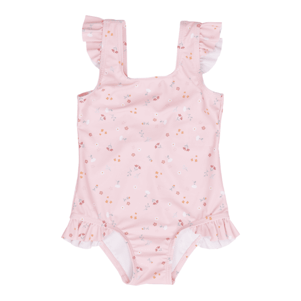 Little Dutch Kupaći kostim Little Pink Flowers 3-4 godine
