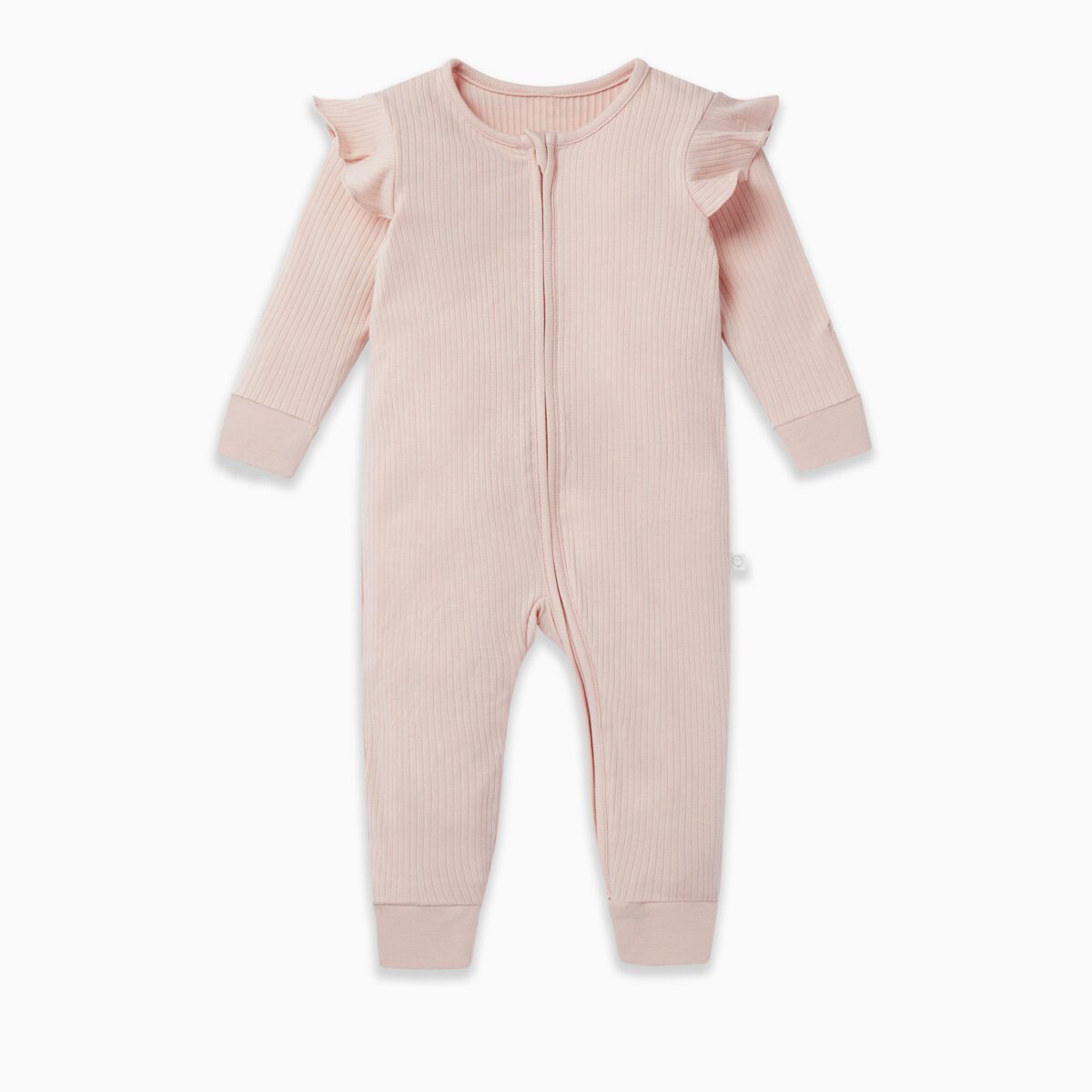 Baby MORI Odijelce s volanima Blush