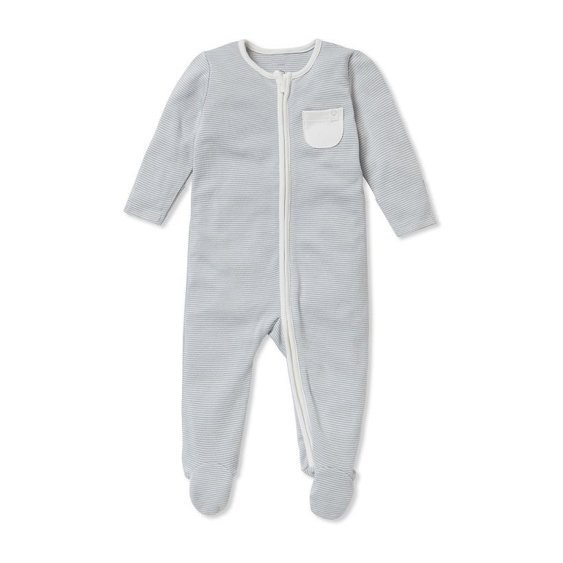 Sleepsuit Blue Stripe