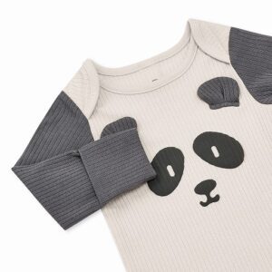 Panda Long Sleeve Bodysuit_DETAIL