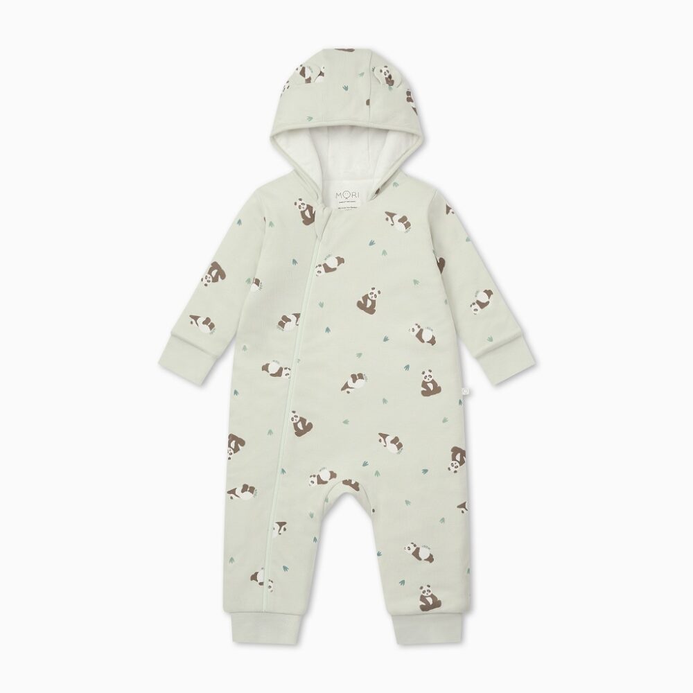 Panda Print Pramsuit