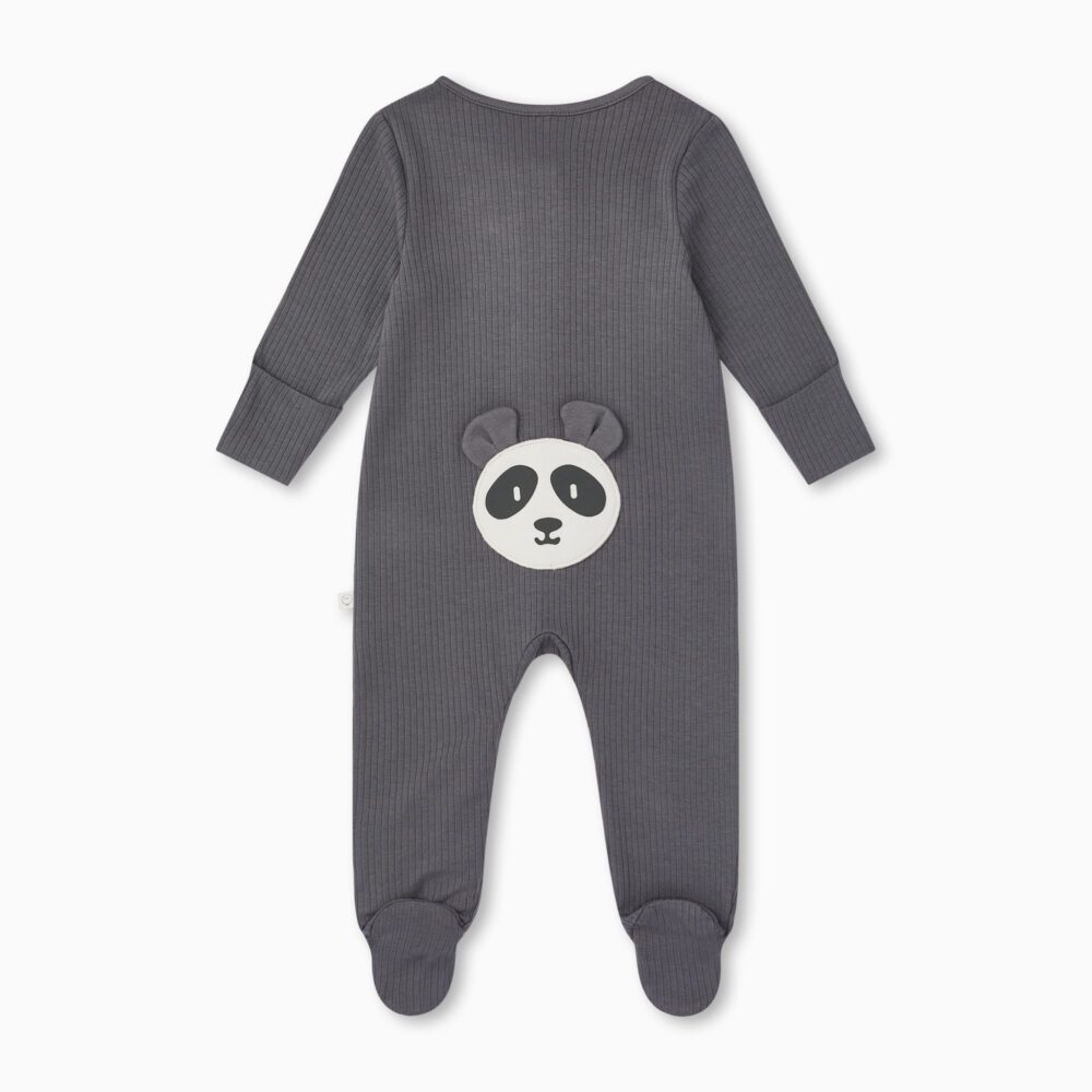 Baby MORI Odijelce sivo Panda