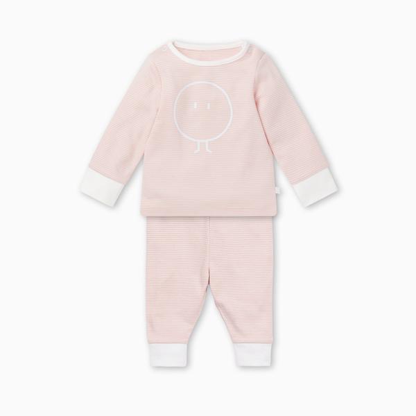 Snoozy Blush stripes pyjamas