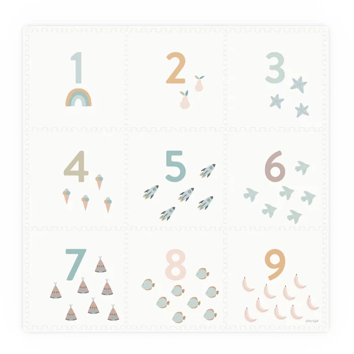 Play&Go Podloga za igru/puzzle - Brojevi (180 x 180 cm)