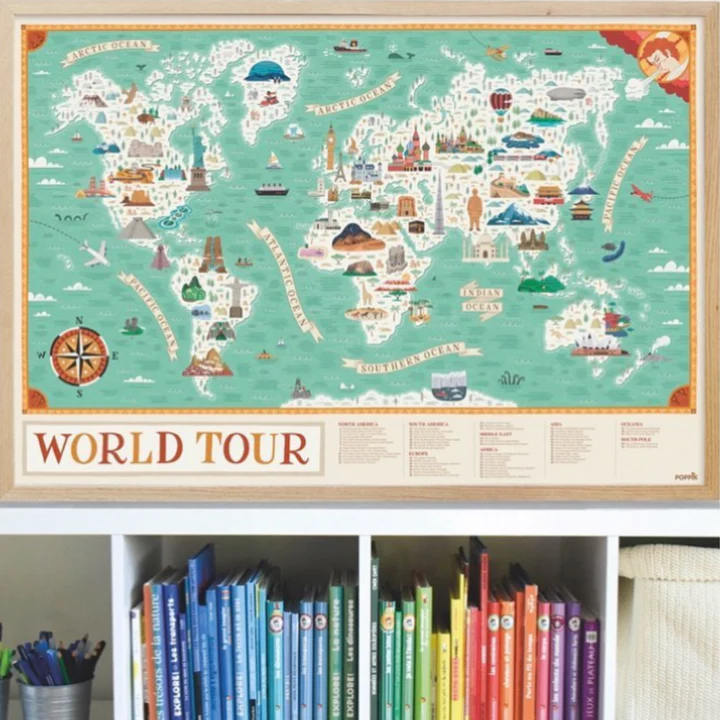 Poppik Puzzle Put oko svijeta