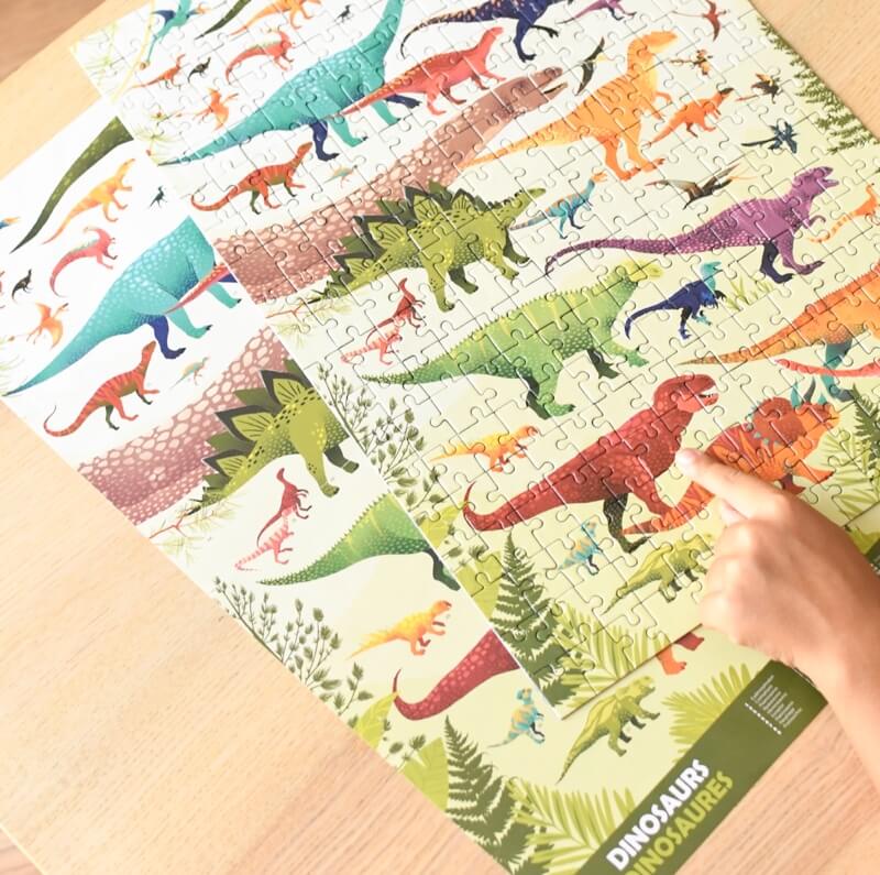 Poppik Puzzle Dinosauri 280kom