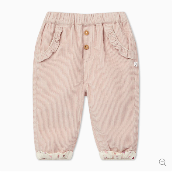 Baby MORI hlacice roze
