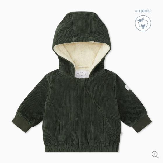 Baby MORI jaknica zelena