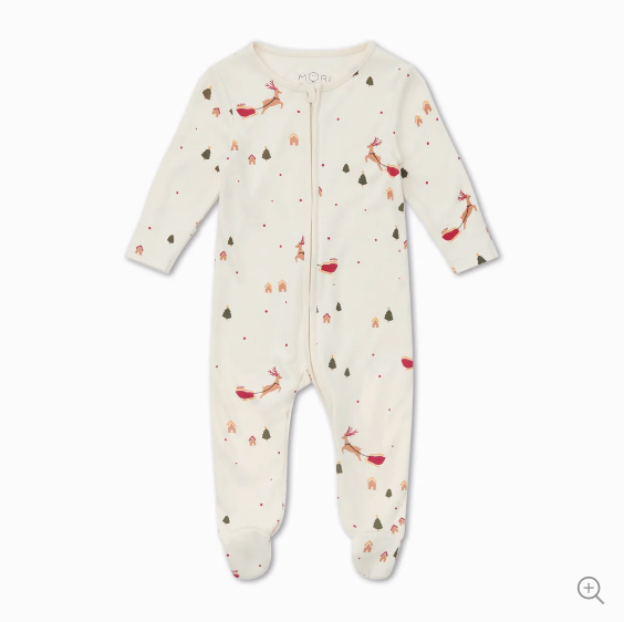 Baby MORI pidžama božićna
