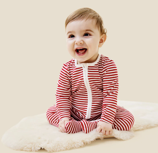 Baby MORI pidžama crvena