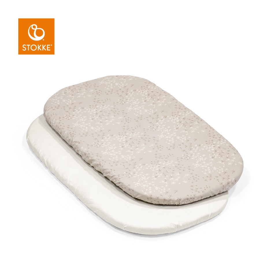 Stokke® Snoozi™ Fitted Sheets 2-pack.