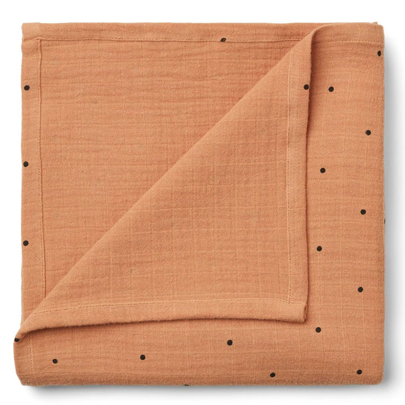 Liewood Muslin Tetra pelenaTuscany rose 110 x 110 cm
