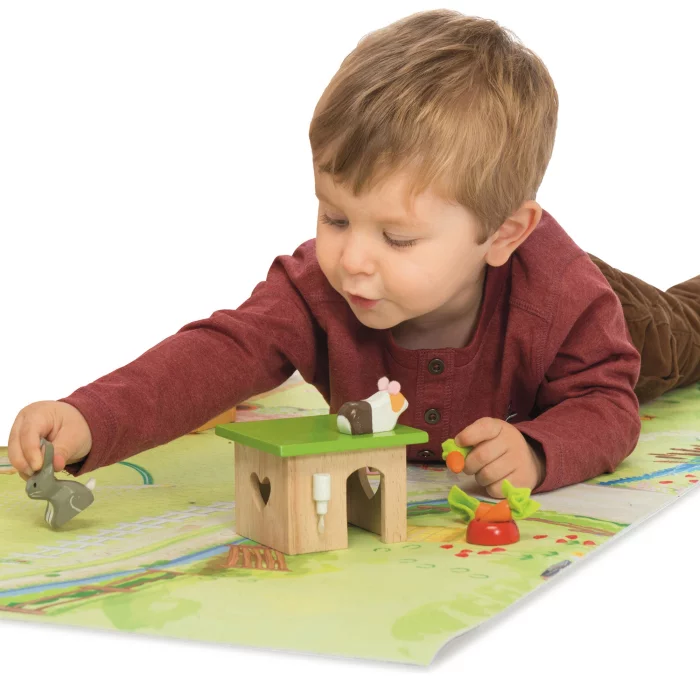Le Toy Van Drvena igračka set zeko i hrčak