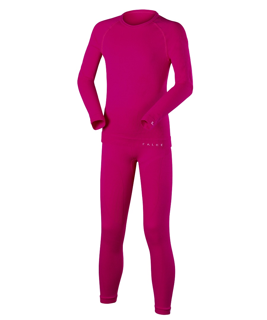 Falke Dječje skijaško donje rublje Pink