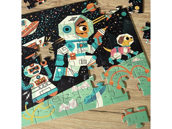 djeco puzzle svemirska postaj
