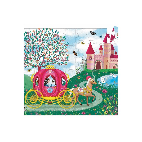 puzzle princeza i kočija