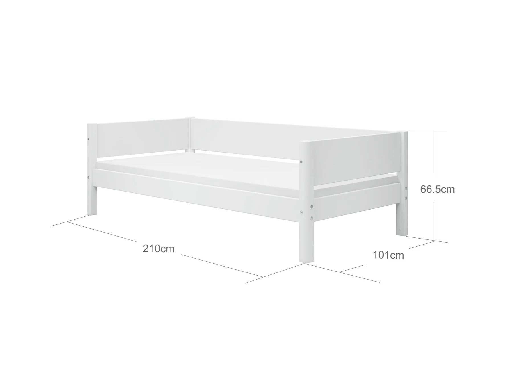 FLEXA White Daybed