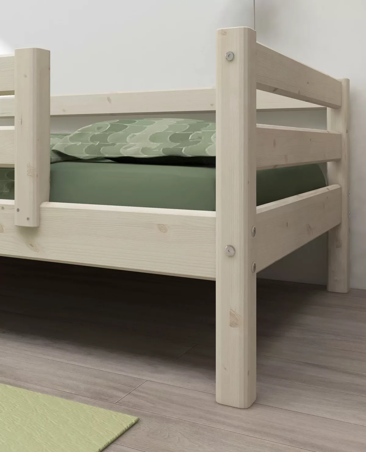 FLEXA Single Bed sa zaštitnom ogradicom