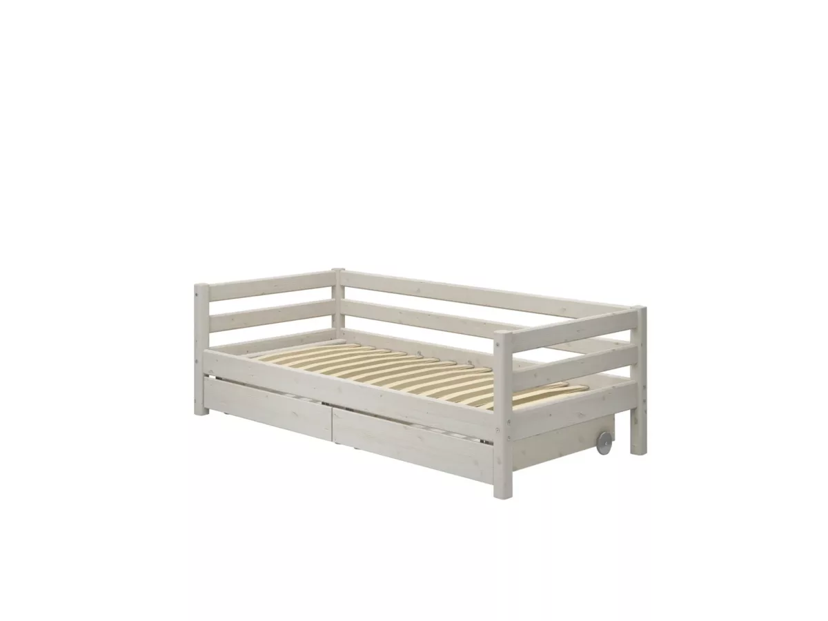 FLEXA Single bed 90 x 200 cm s dvije ladice