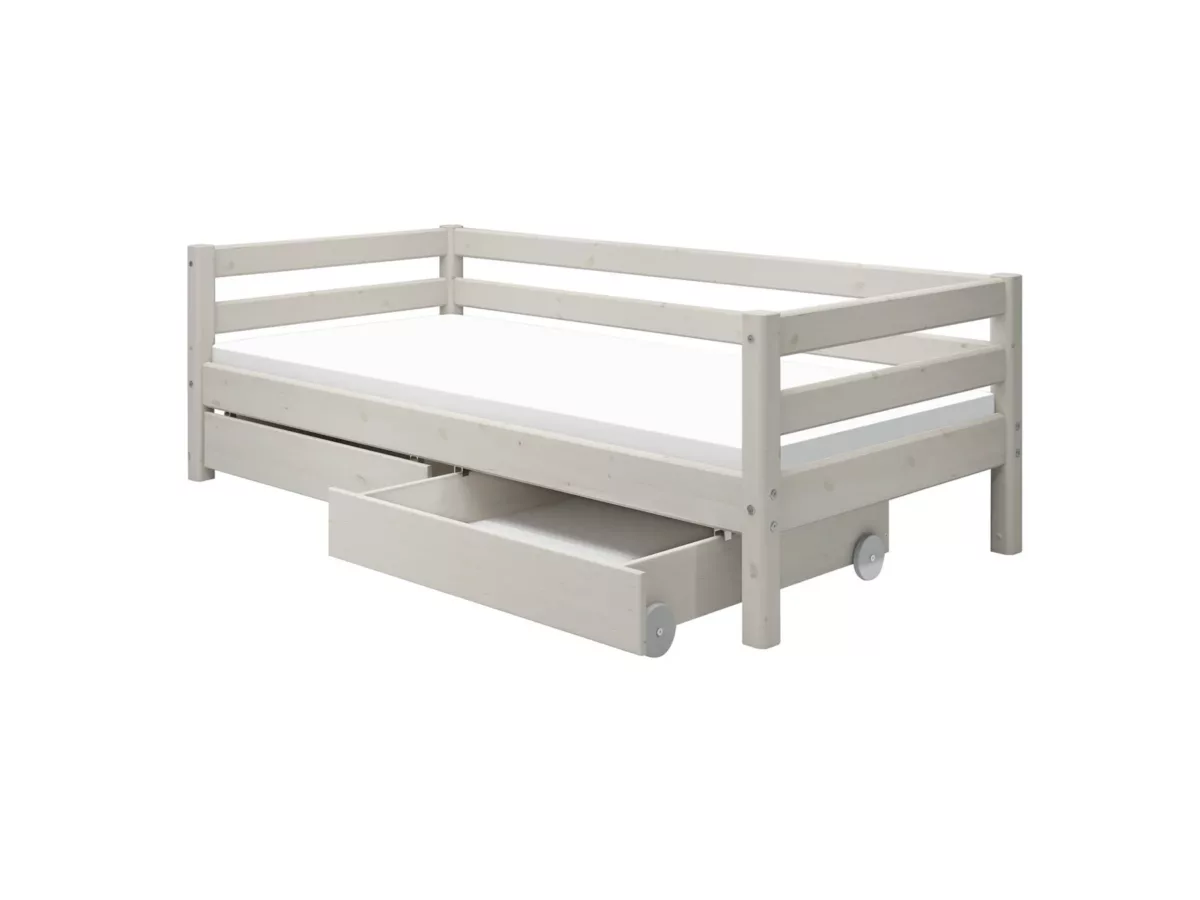 FLEXA Single bed 90 x 200 cm s dvije ladice