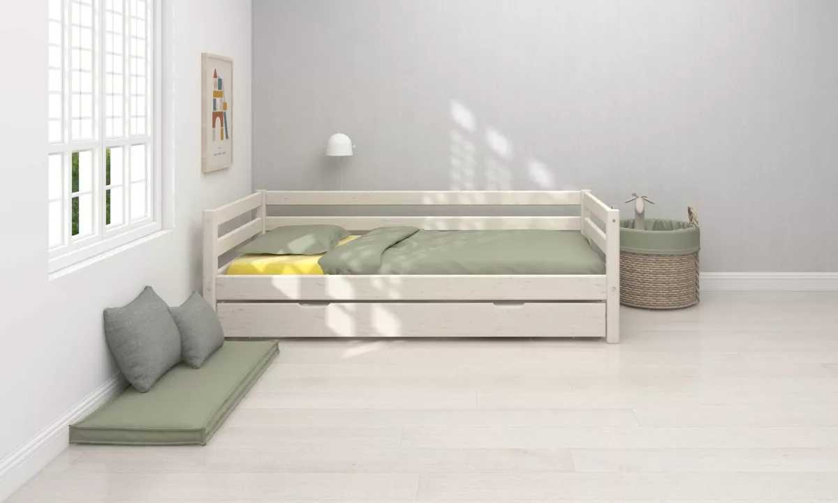 FLEXA Single bed s pomoćnim krevetom