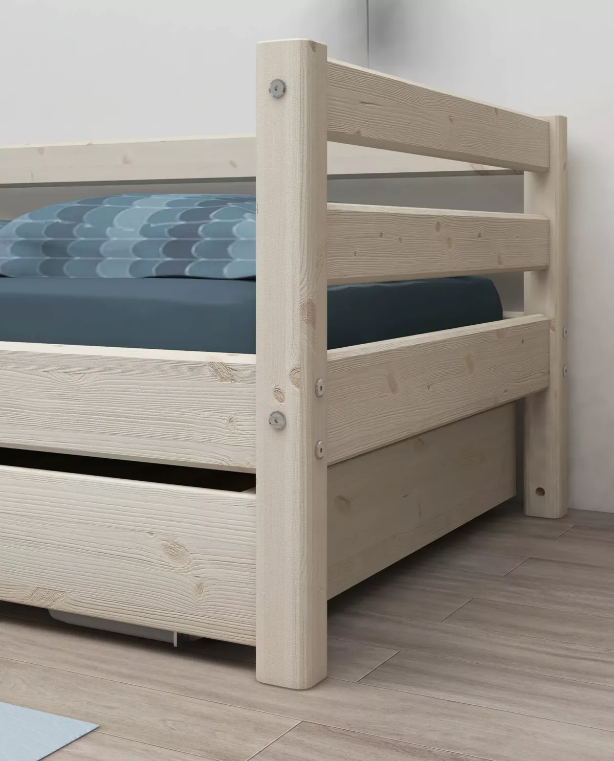 FLEXA Single bed s pomoćnim krevetom