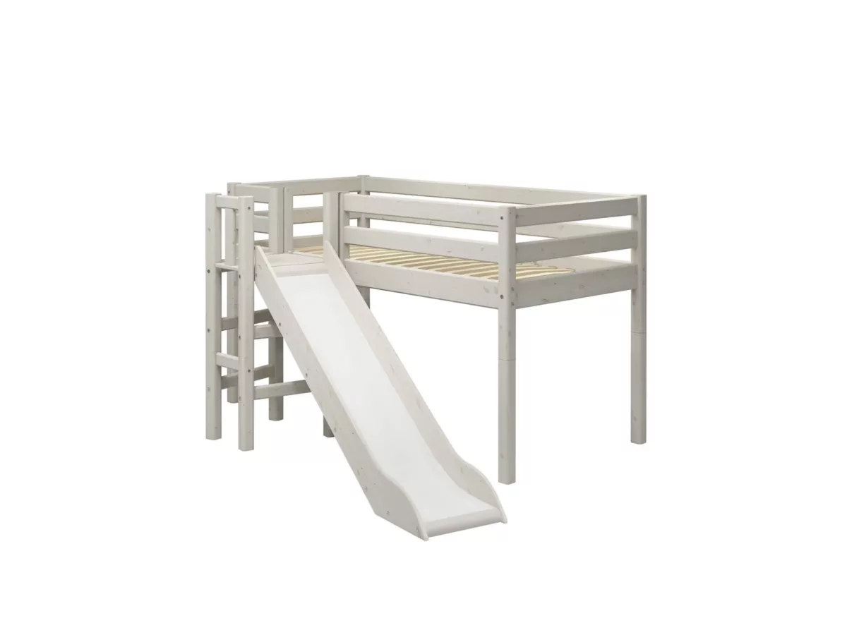 FLEXA Mid-high Krevet s platformom i toboganom