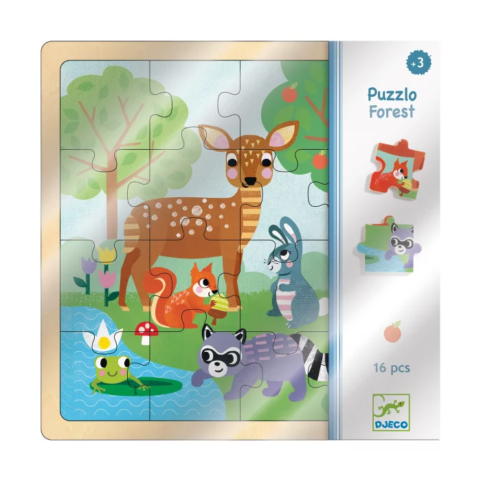 djeco puzzle šumske životinje
