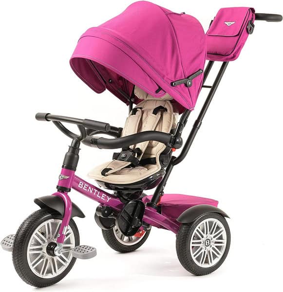 bentley tricikl 6 u 1 pink