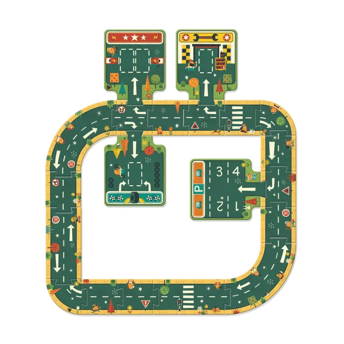 Djeco Velike puzzle - Cesta