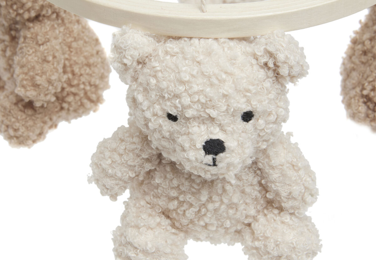 Jollein - mobile teddy bear u krem boji - Slika 3