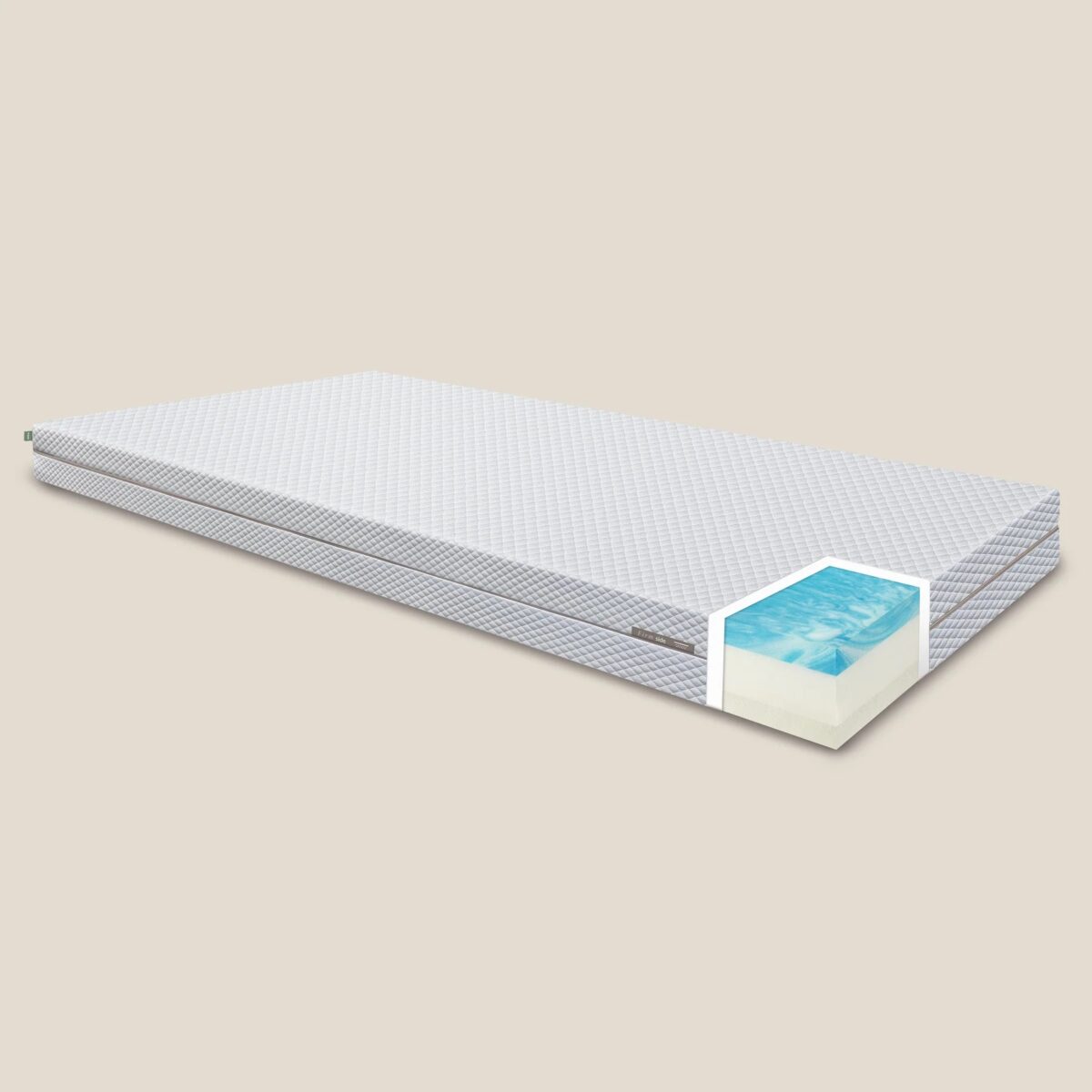 FLEXA BLOOM reverzibilni madrac od LATEKSA sa pamučnom presvlakom 90x200 - Slika 3