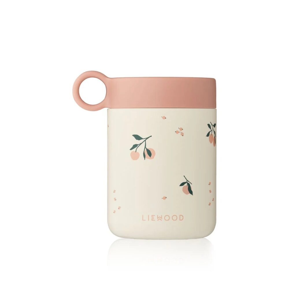 peach food jar