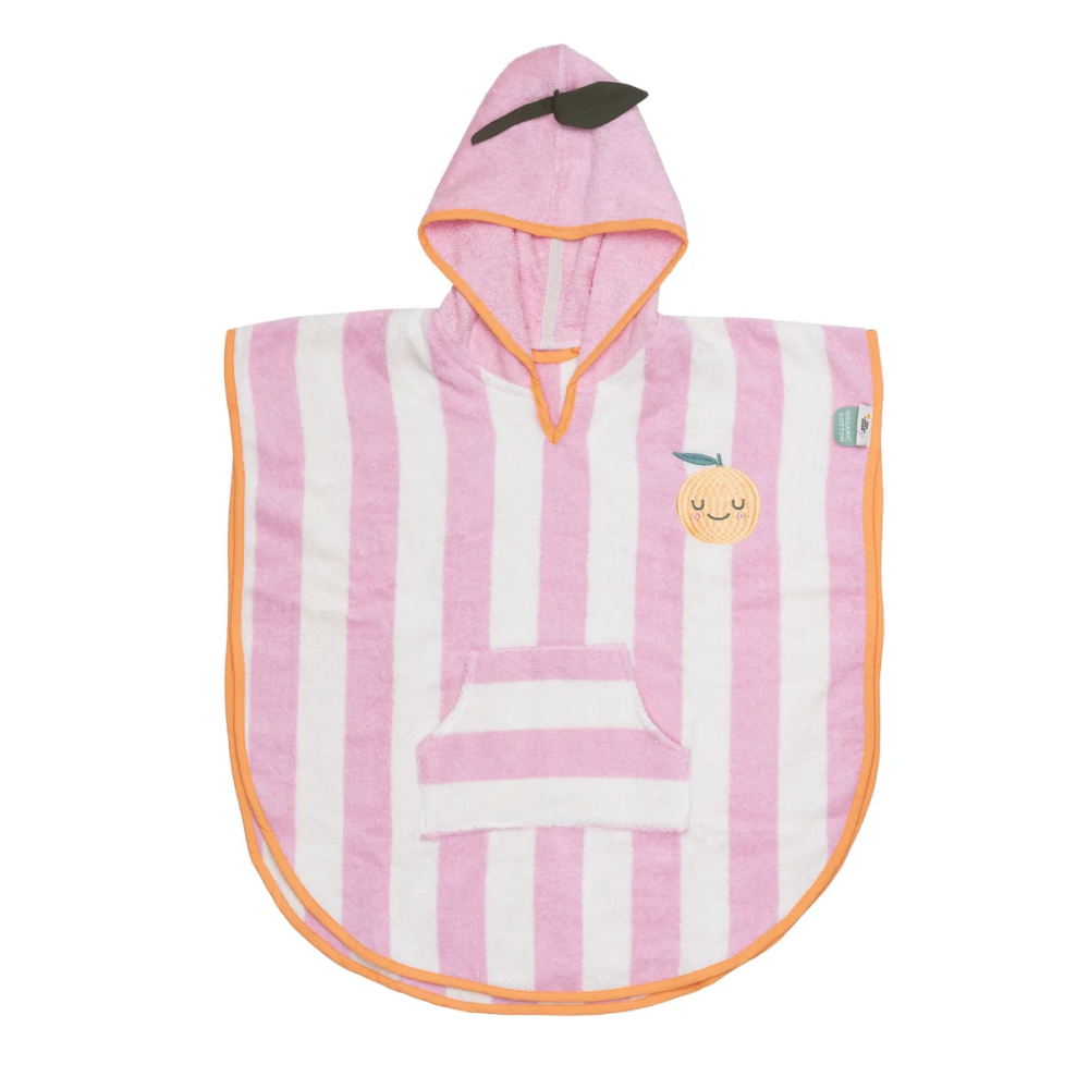 The Cotton Cloud Poncho Mandarina Mandy