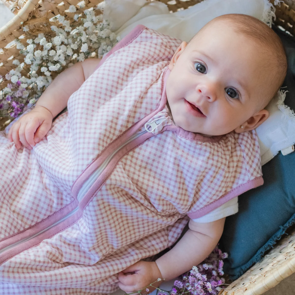 molis&co vreća za spavanje Vichy pink
