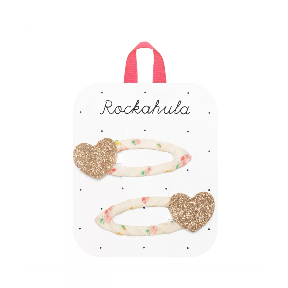 blossom glitter heart