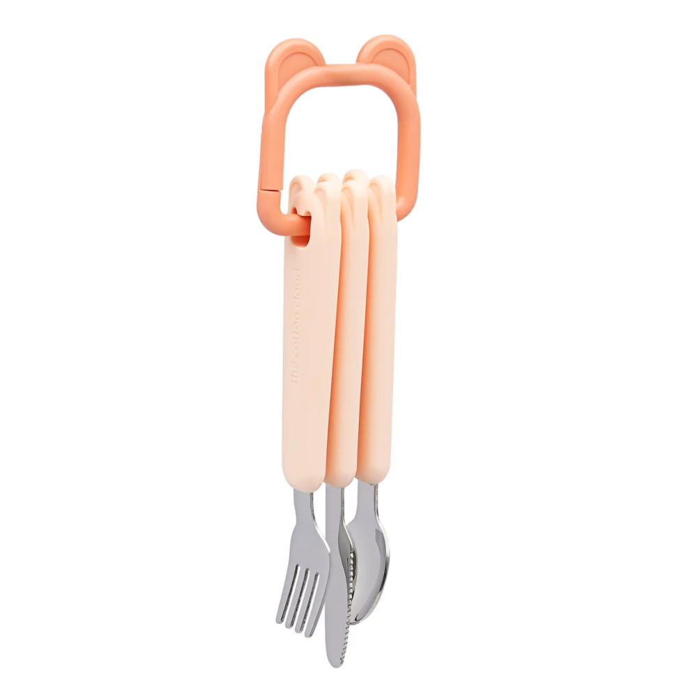 The Cotton Cloud Set za jelo Tangerine