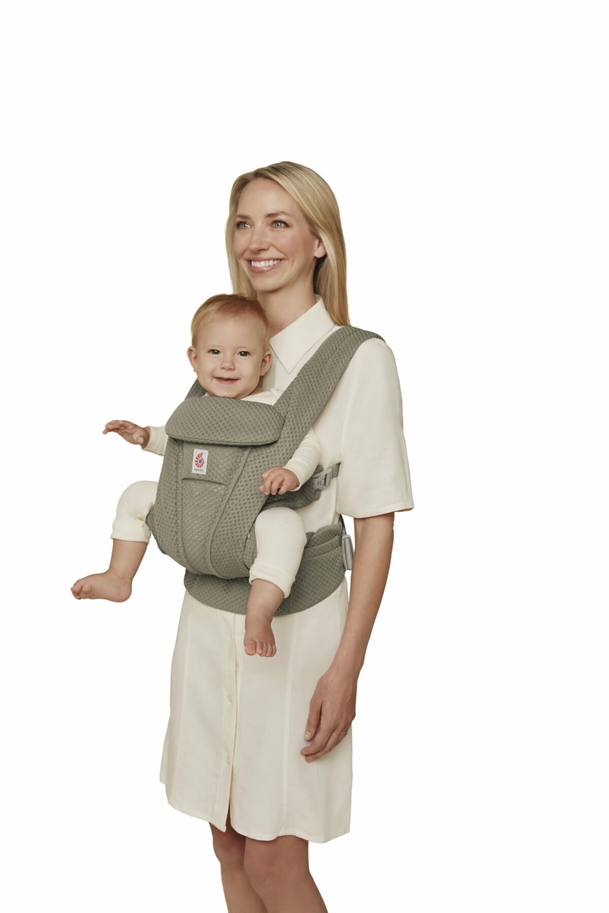 Ergobaby Omni Deluxe Mesh nosiljka – Soft Olive
