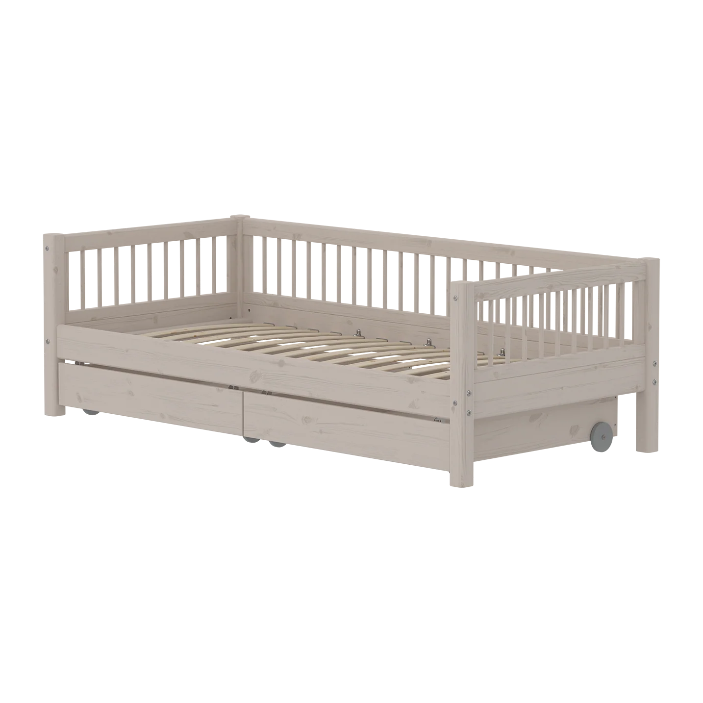 FLEXA CLASSIC Daybed s dvije ladice Grey